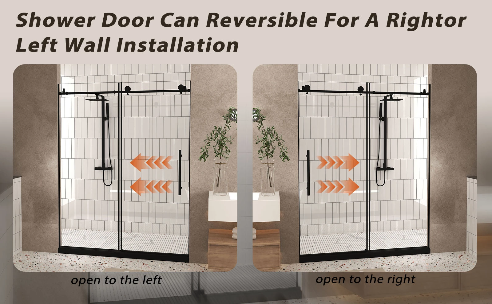 single shower door single shower door