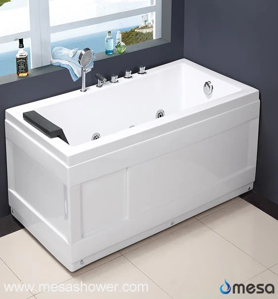 Acrylic rektangilè Hydro Jets masaj tranpe cho tib