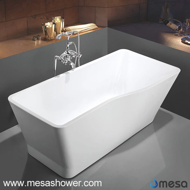 2017 New modèn senp Fashion Acrylic gratis kanpe iregilye Solid andigman Basen