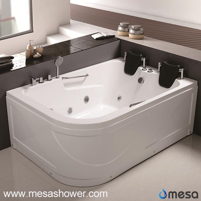 2017 Modèn Style twalèt Acrylic Whirlpool Oval Cheap Pri Bath pou Vann