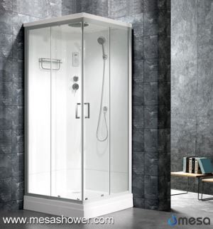 Corner Ouvèti glisman douch Sal ak Limyè Star