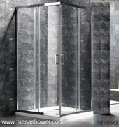 Custom Size Corner Square ankadre balanse glisman Douch ansint