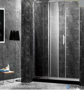 Hot Design Vann ankadre folding klè vè glisman douch patiraj Avèk bon Pri