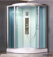 Lower kabin douch Kabinè douch ak Nerjaveèi asye ankadreman L-500-CH-BXG