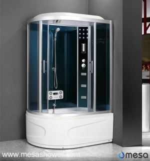 Douch tranpe Tub Combo nòmal ak pye Massage ak Syèj pou moun Old