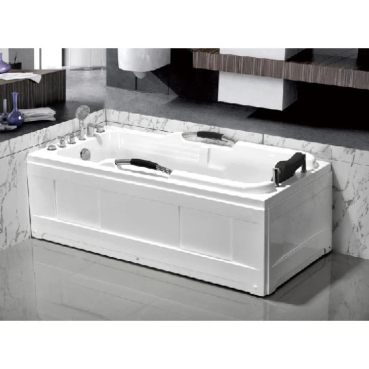 Whirlpool Acrylic Massage Basen Avèk Armres