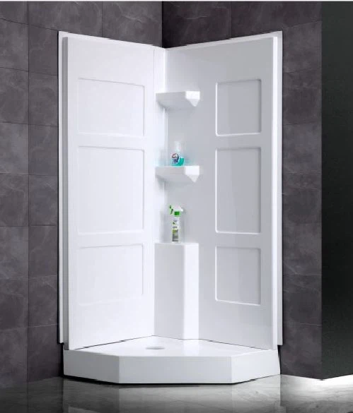 Panno miray douch blan mete pou Corner